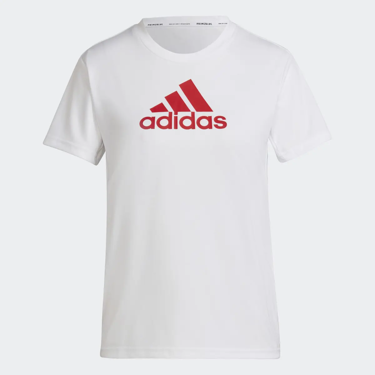 Adidas Playera Primeblue Designed 2 Move Logo Sport. 1