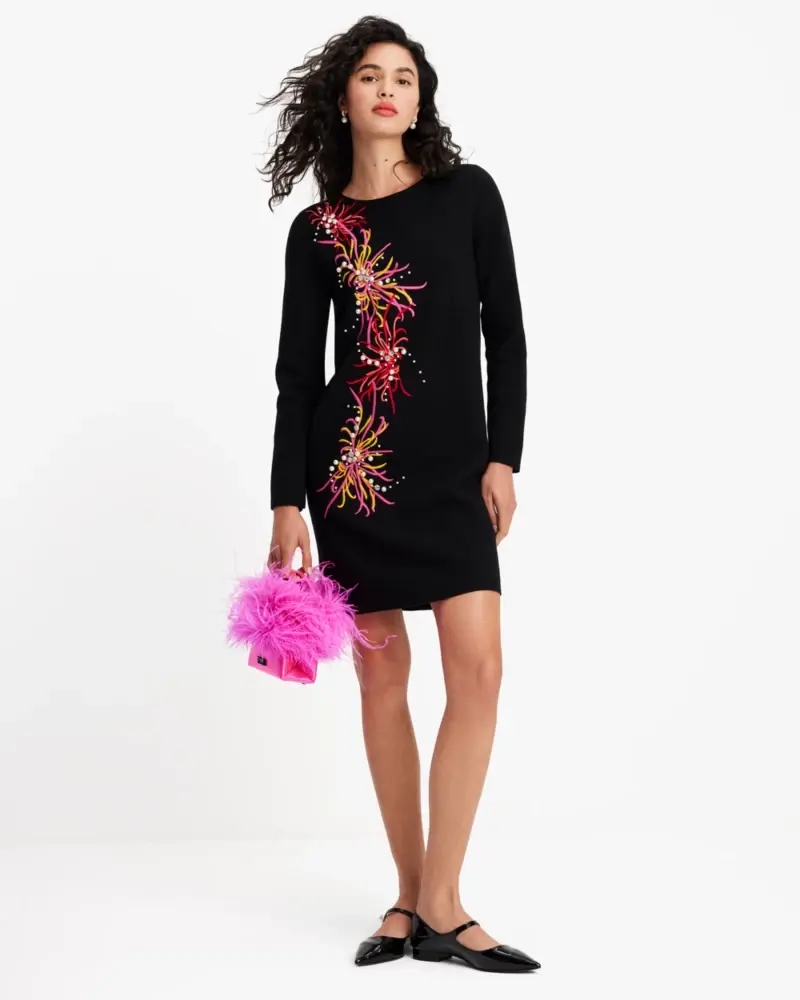 Kate Spade Embellished Sweater Dress. 3