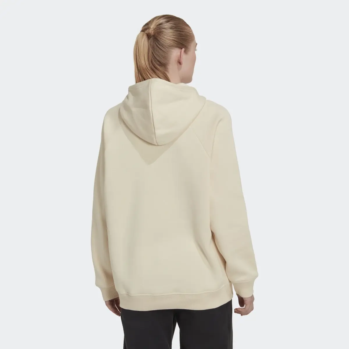 Adidas ALL SZN Fleece Boyfriend Hoodie. 3