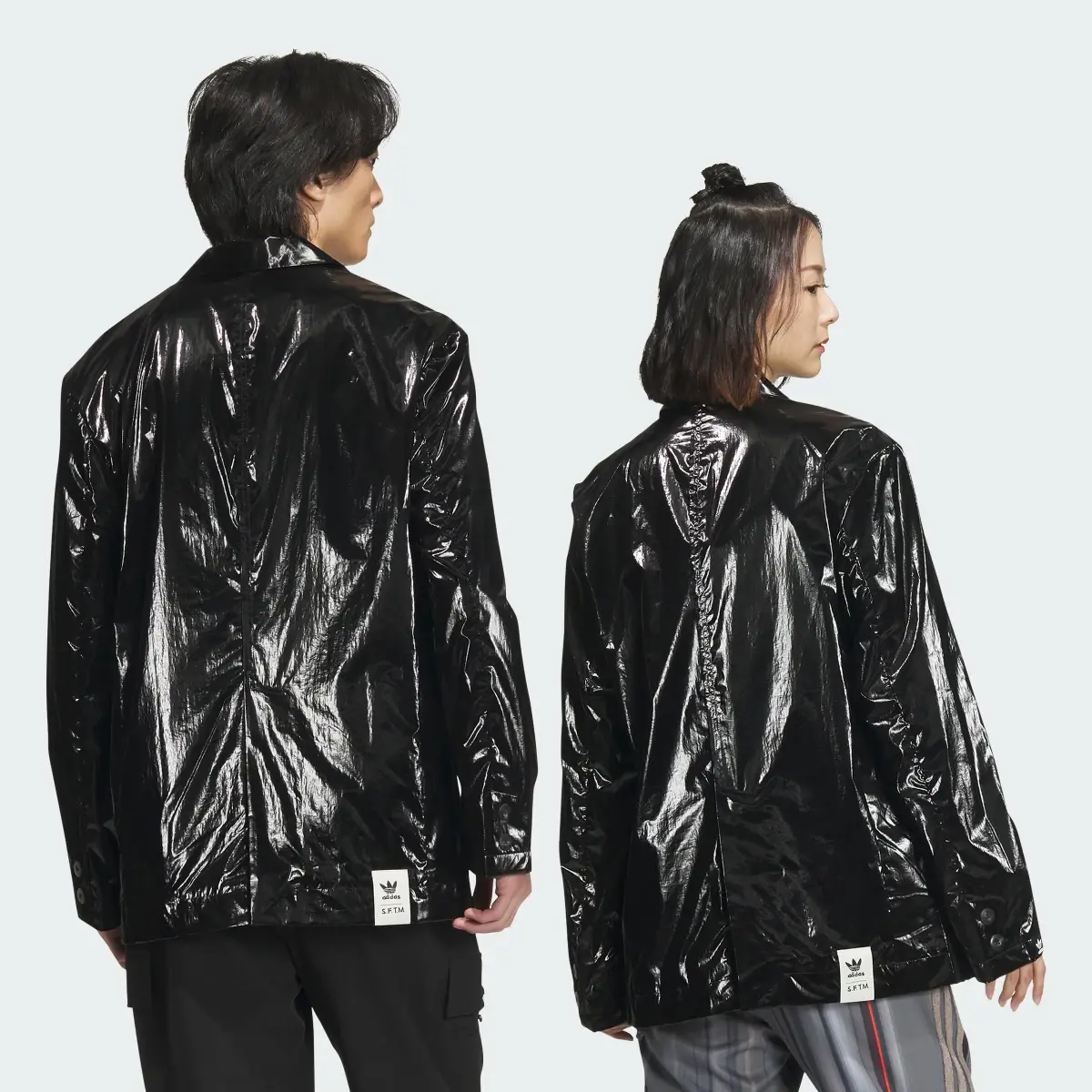 Adidas Song for the Mute Shiny Blazer (Unisex). 2