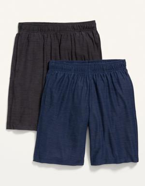 Old Navy Breathe ON Shorts 2-Pack for Boys (At Knee) blue