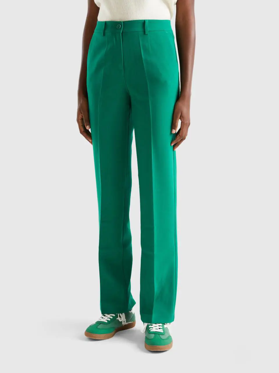Benetton regular fit trousers. 1