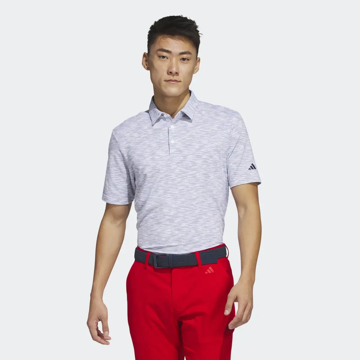 Adidas Space Dye Golf Polo Shirt. 2