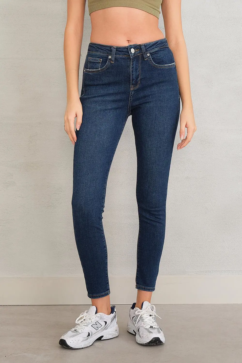 Addax Yüksek Bel Skinny Jean Pantolon. 1