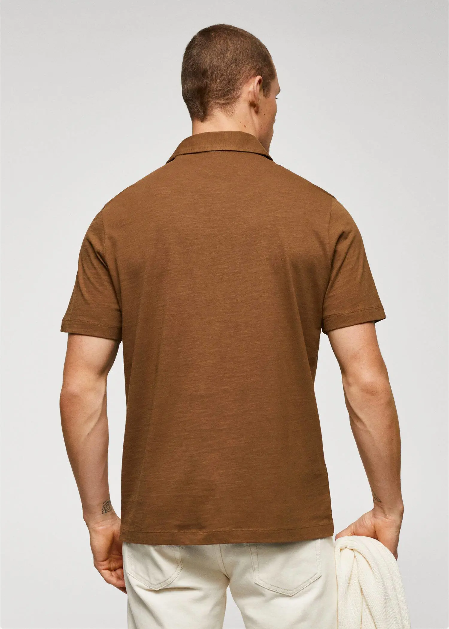 Mango Polo basic 100% cotone . 3