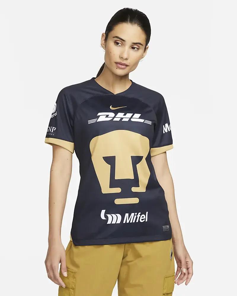 Nike Pumas UNAM 2023/24 Stadium Away. 1