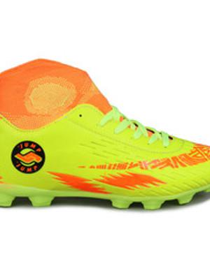 28224 Gri - Neon Sarı Halı Saha Krampon Futbol Ayakkabısı