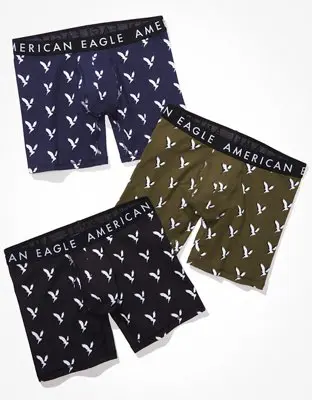 American Eagle O Eagle 6" Classic Boxer Brief 3-Pack. 1