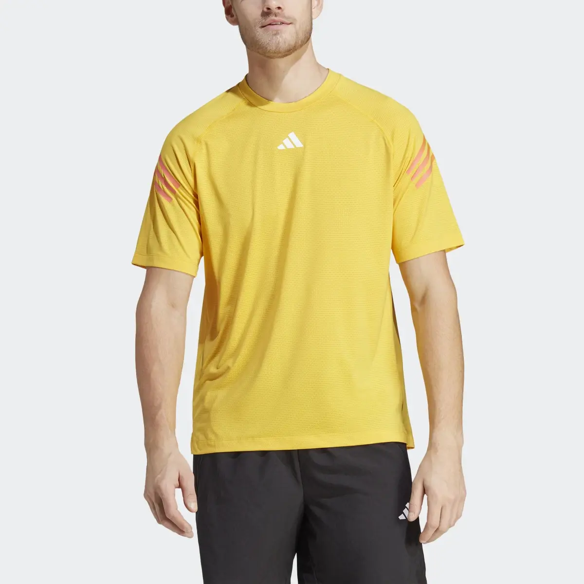 Adidas Train Icons 3-Stripes Training Tee. 1