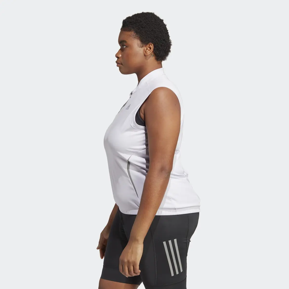 Adidas The Sleeveless Cycling Top (Plus Size). 3