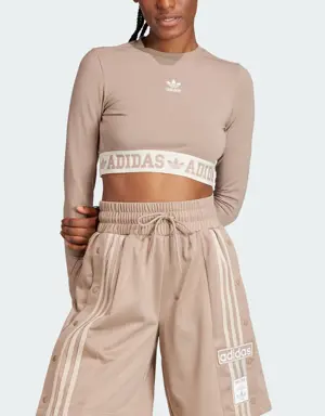 Adidas Neutral Court Graphic Long Sleeve T-Shirt