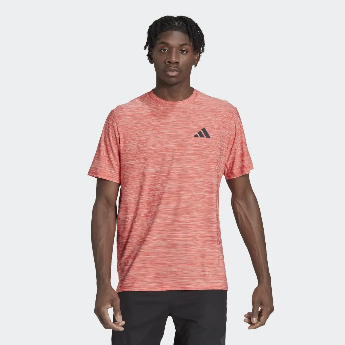 Adidas Train Essentials Seasonal Stretch Training Tee. 2