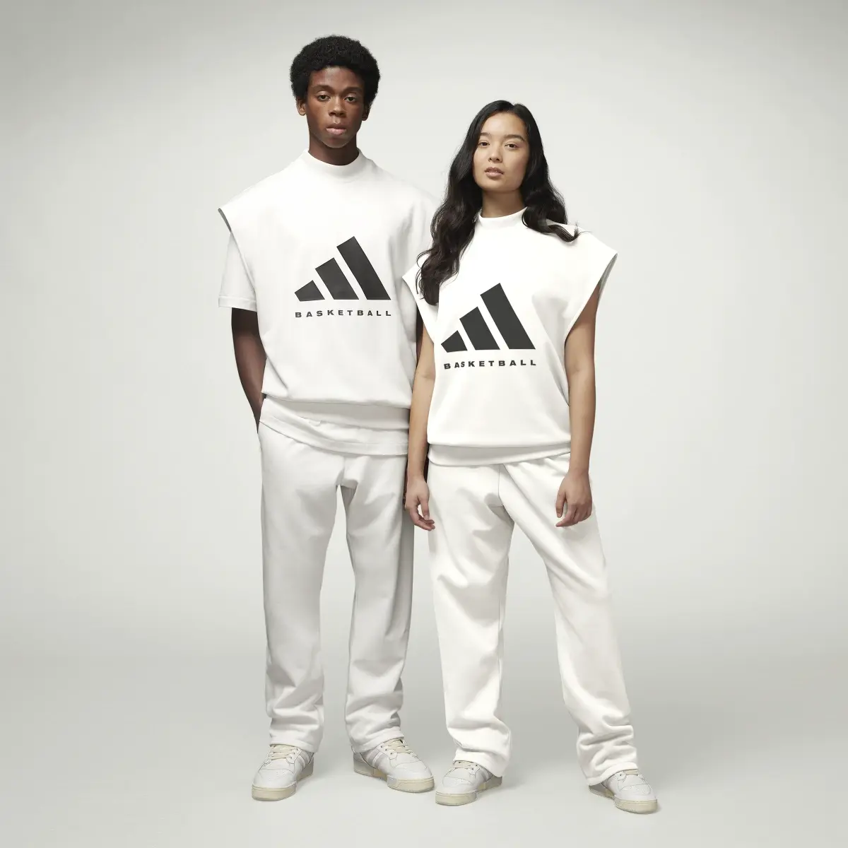 Adidas Sweat-shirt sans manches Basketball (Non genré). 2