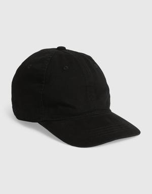 Kids Baseball Hat black