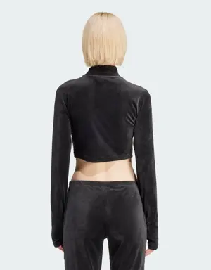 Adidas Velvet Crop Top. 3 Adidas Velvet Crop Top. 3