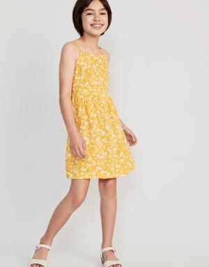 Old Navy Printed Fit & Flare Cami Dress for Girls multi