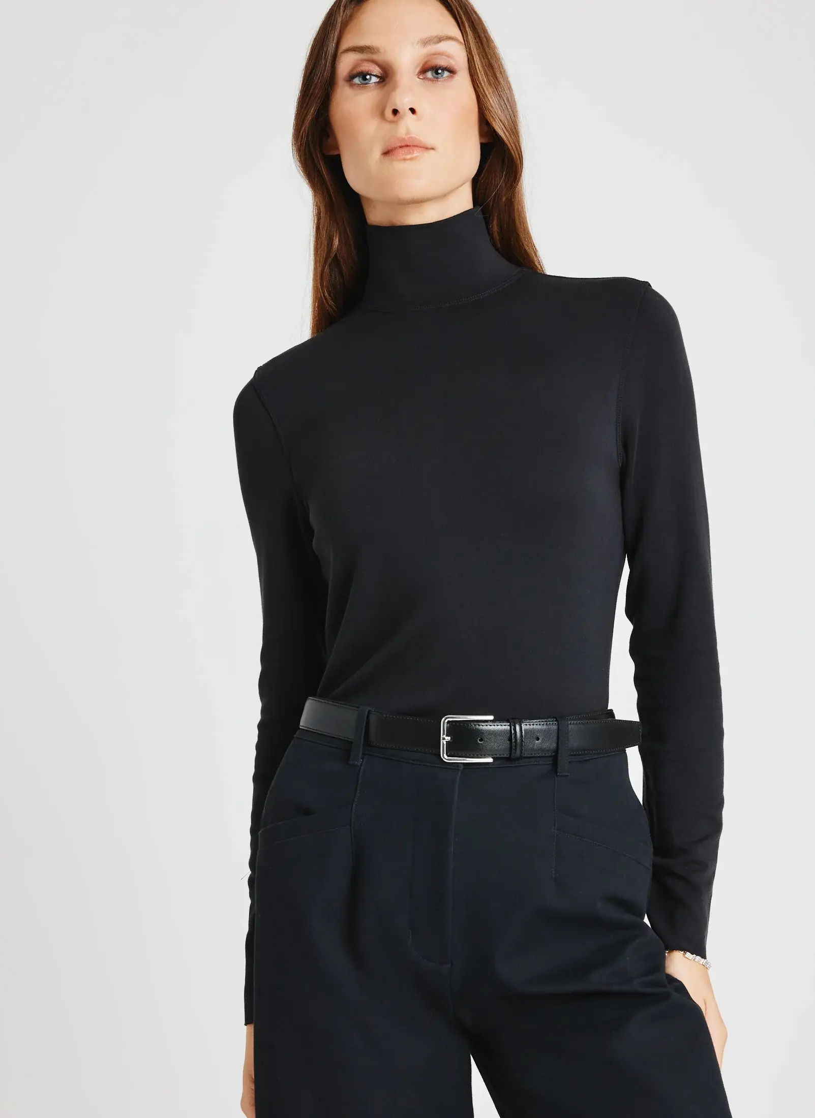 Kit And Ace Upgrade Brushed Turtleneck. 1