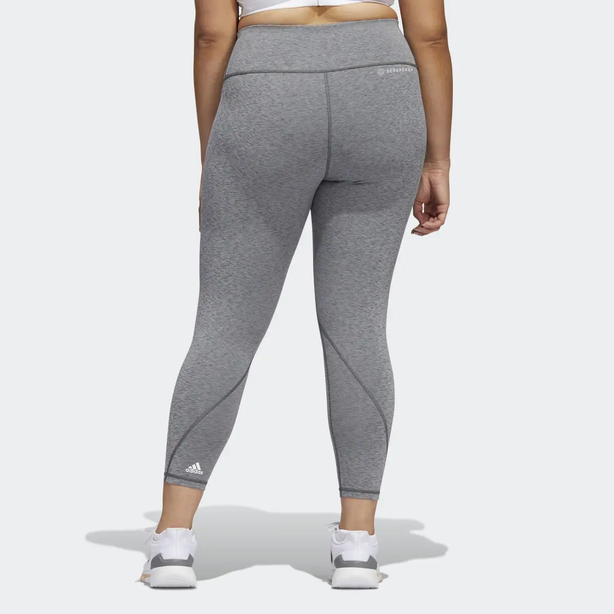 Adidas Optime Training Leggings (Plus Size). 2