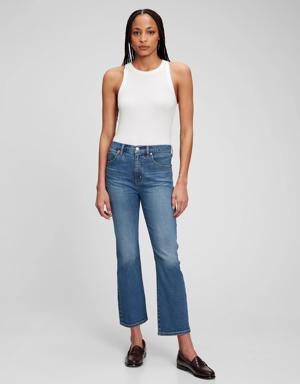 Gap High Rise Kick Fit Jeans blue