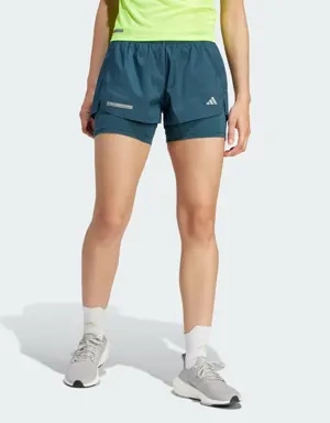 Adidas Short deux-en-un Ultimate