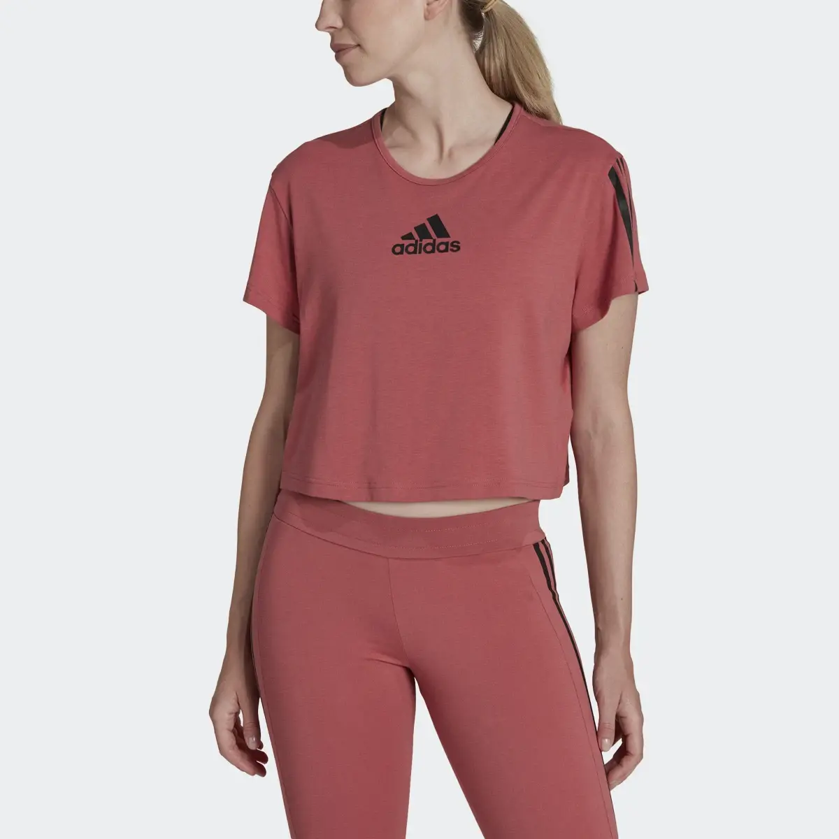 Adidas AEROREADY Made for Training Crop Sport Tee. 1