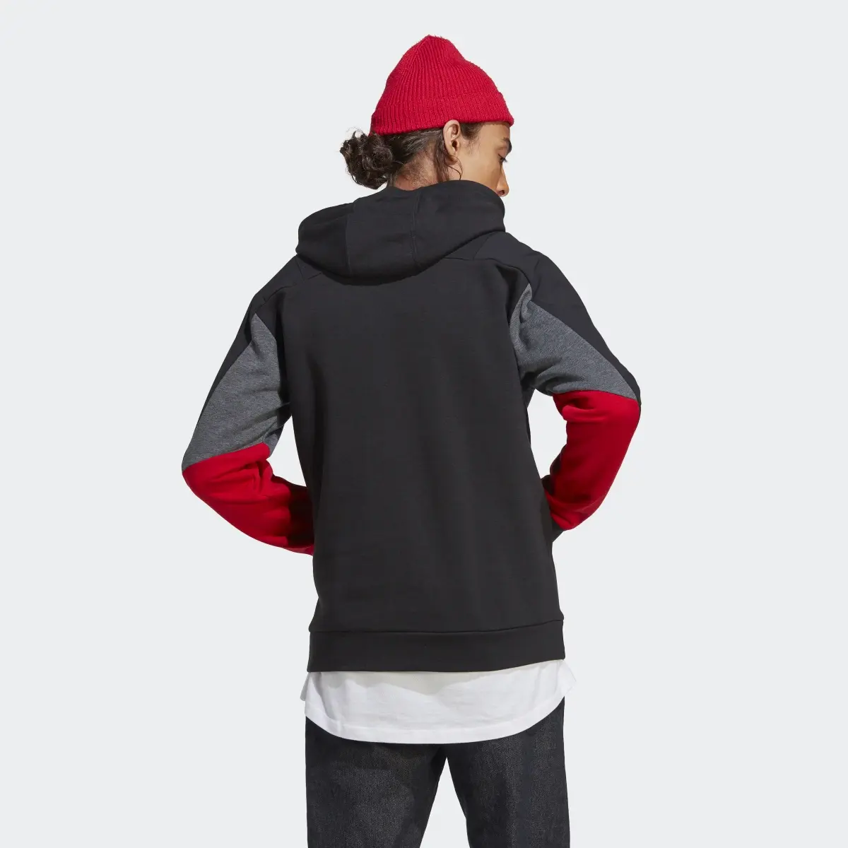 Adidas Sweat-shirt à capuche Essentials Colorblock. 3