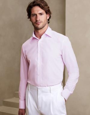 Slim Premium Poplin Dress Shirt pink