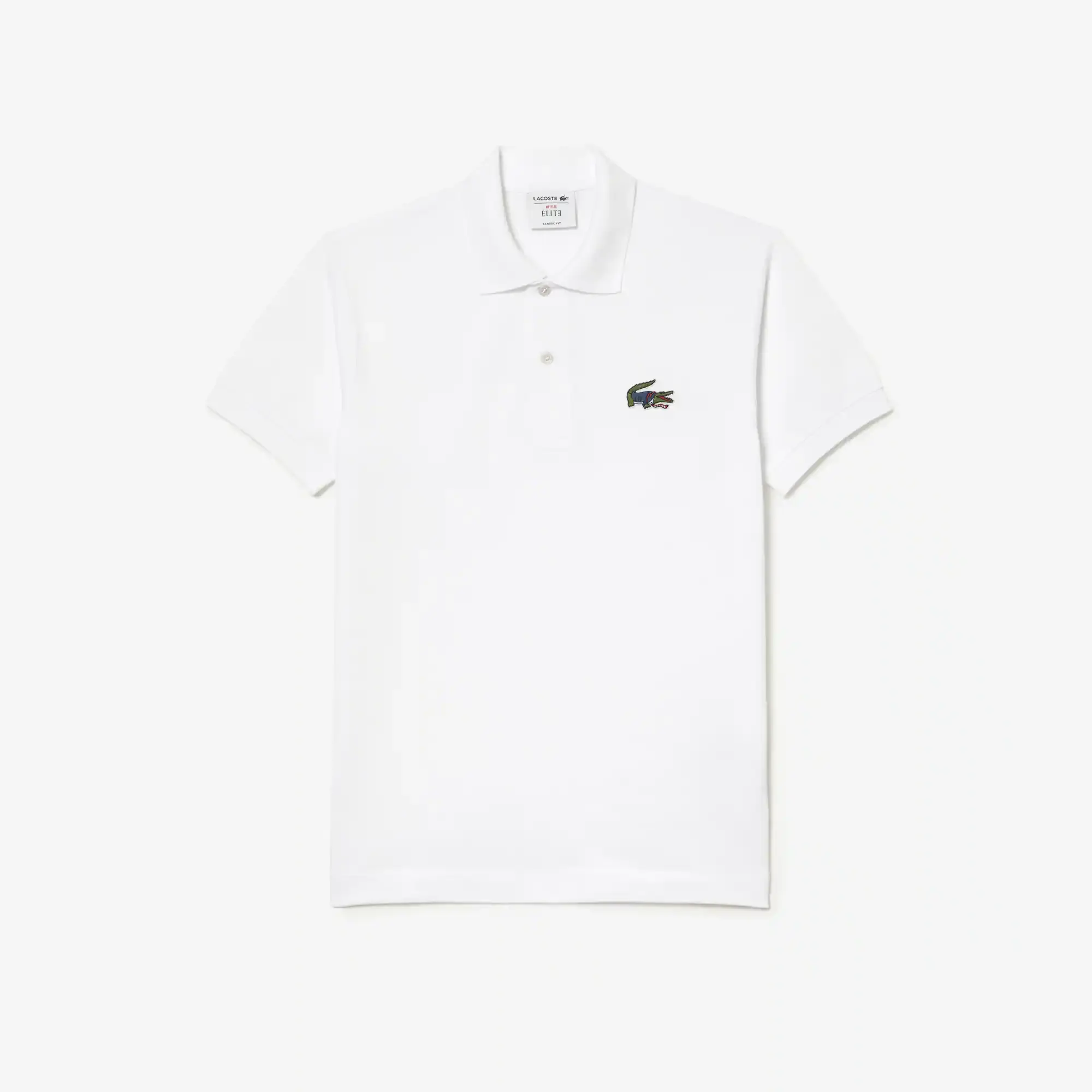 Lacoste Polo de algodón orgánico Lacoste x Netflix para hombre. 2 Lacoste Polo de algodón orgánico Lacoste x Netflix para hombre. 2