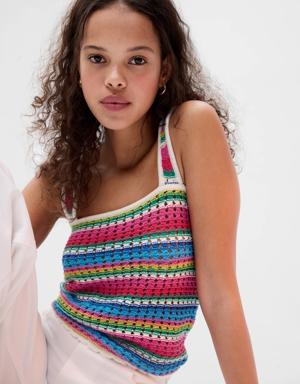 Crochet Tank Top multi