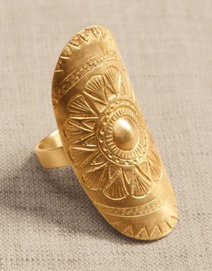 Tulum Statement Ring &#124 Aureus + Argent gold