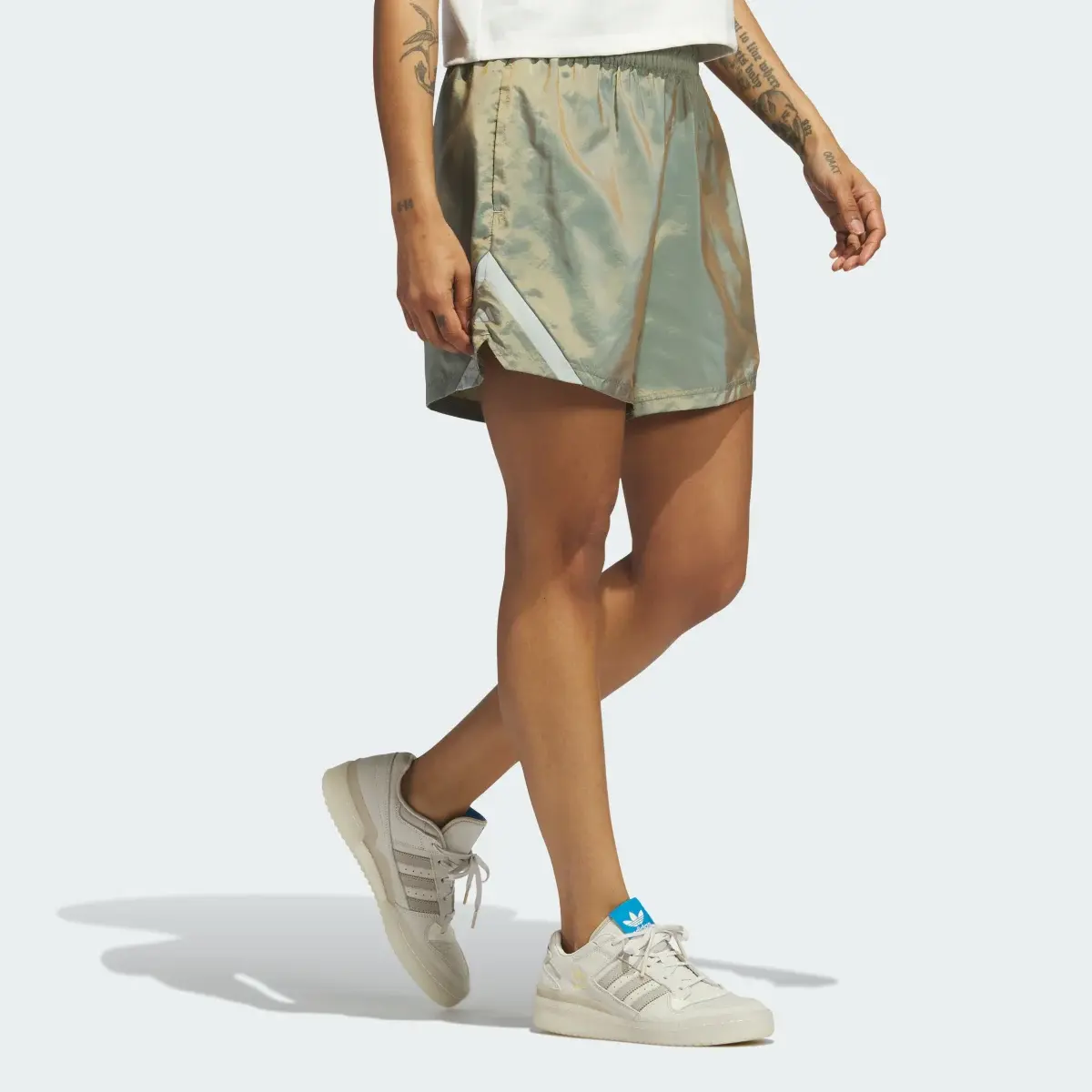 Adidas Select Iridescent Shorts. 3