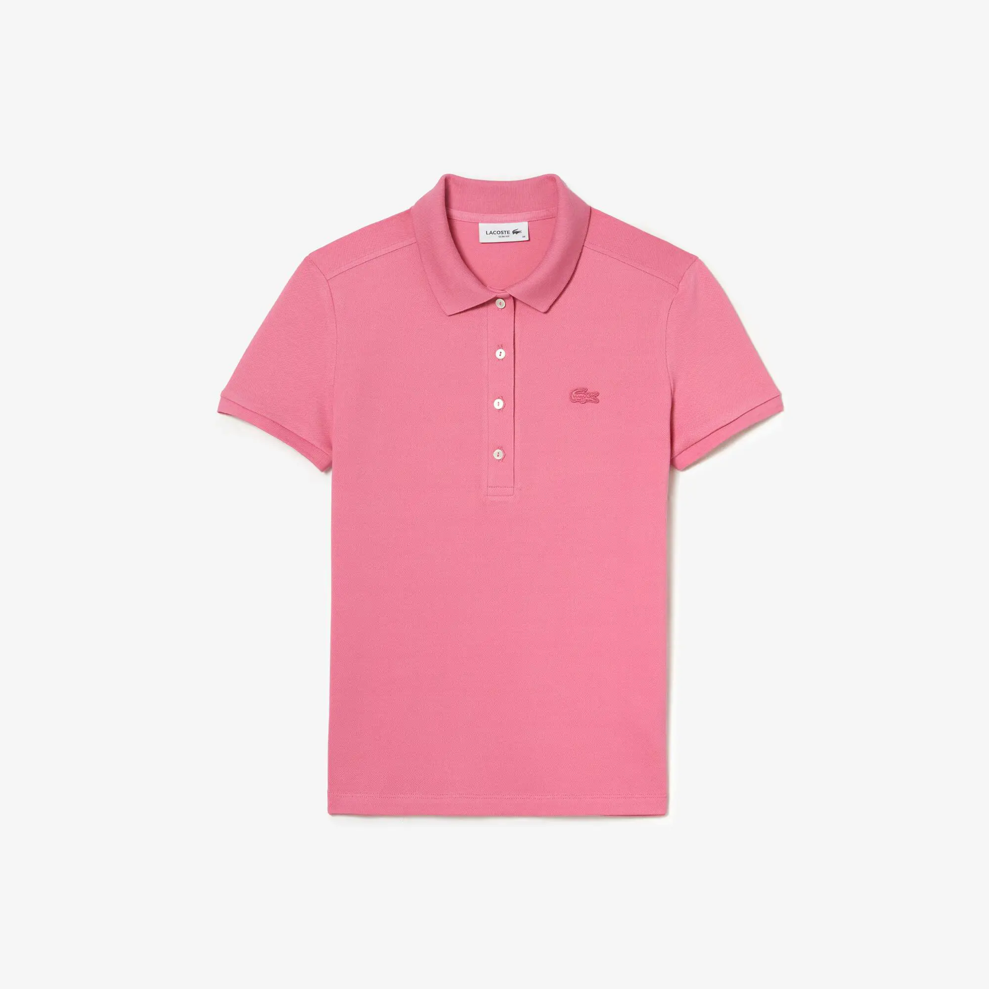 Lacoste Women's Lacoste Slim fit Stretch Cotton Piqué Polo Shirt. 2