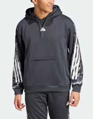 Adidas Future Icons Allover Print Hoodie