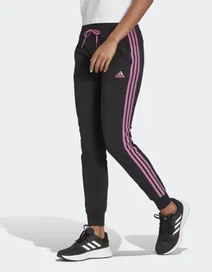 Adidas Pants Essentials 3 Franjas Tejido Jersey