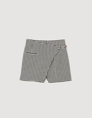 Houndstooth shorts Login to add to Wish list