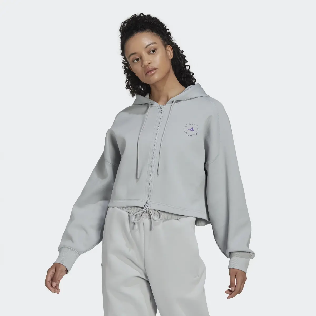 Adidas by Stella McCartney Cropped Hoodie. 2