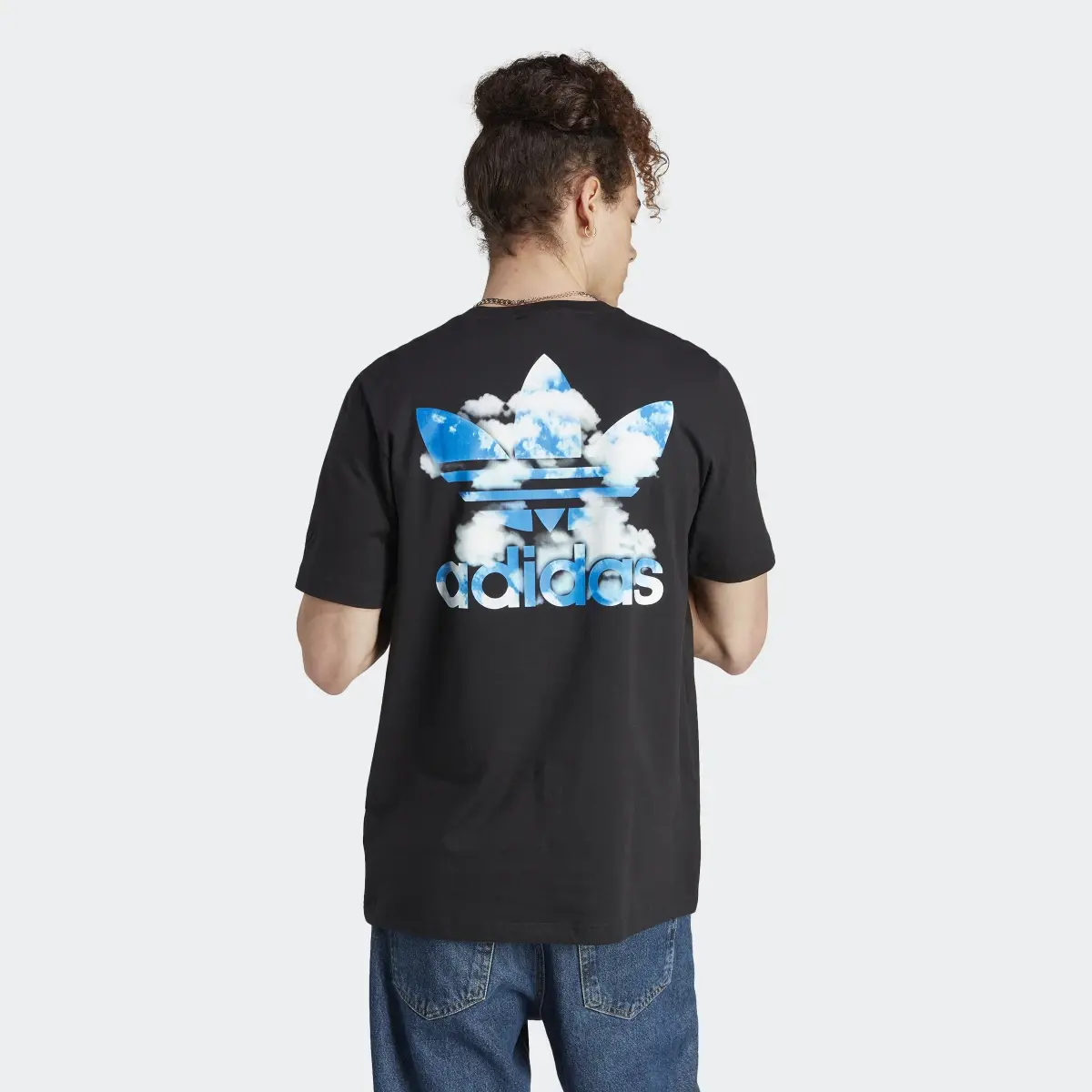 Adidas Camiseta Graphics Cloudy Trefoil. 3