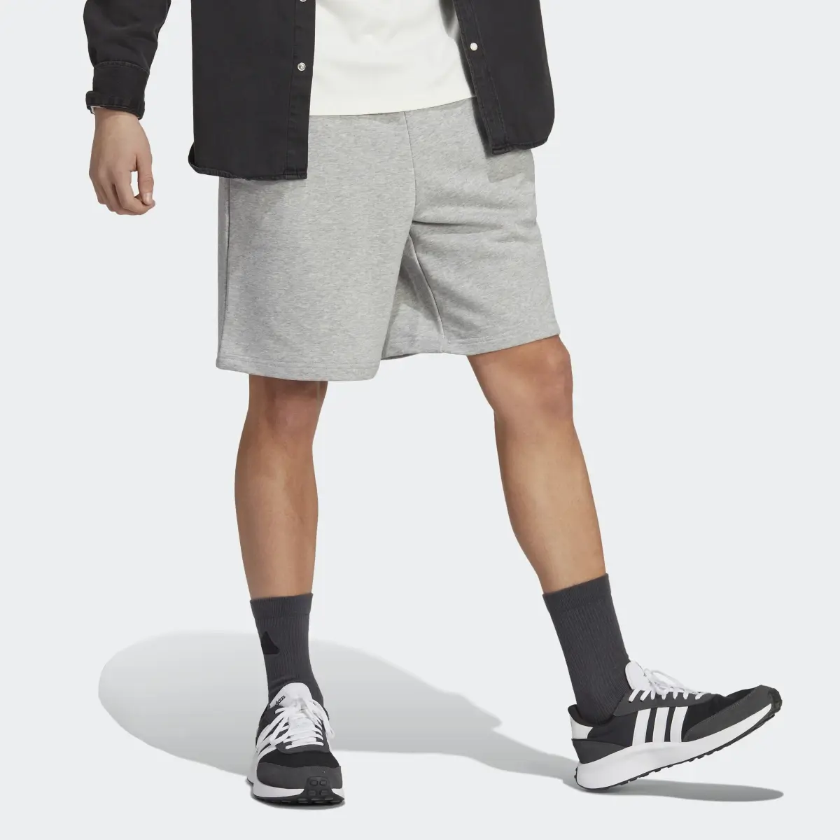 Adidas ALL SZN French Terry Shorts. 3