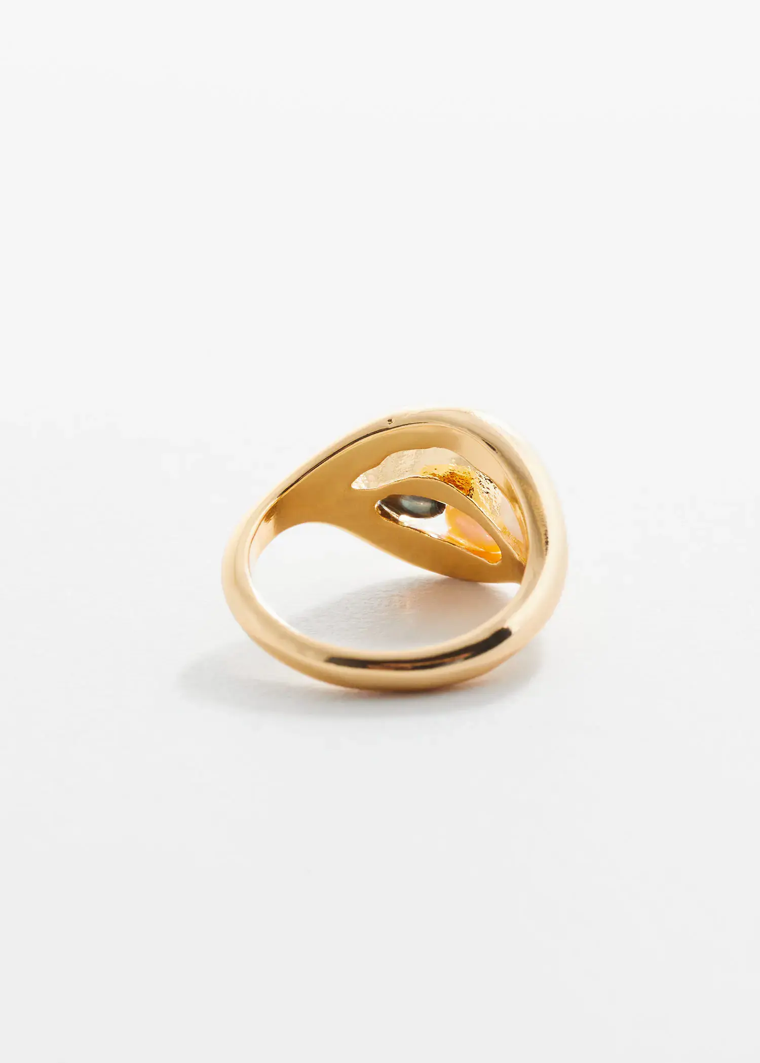 Mango Combined natural pearl ring. 3
