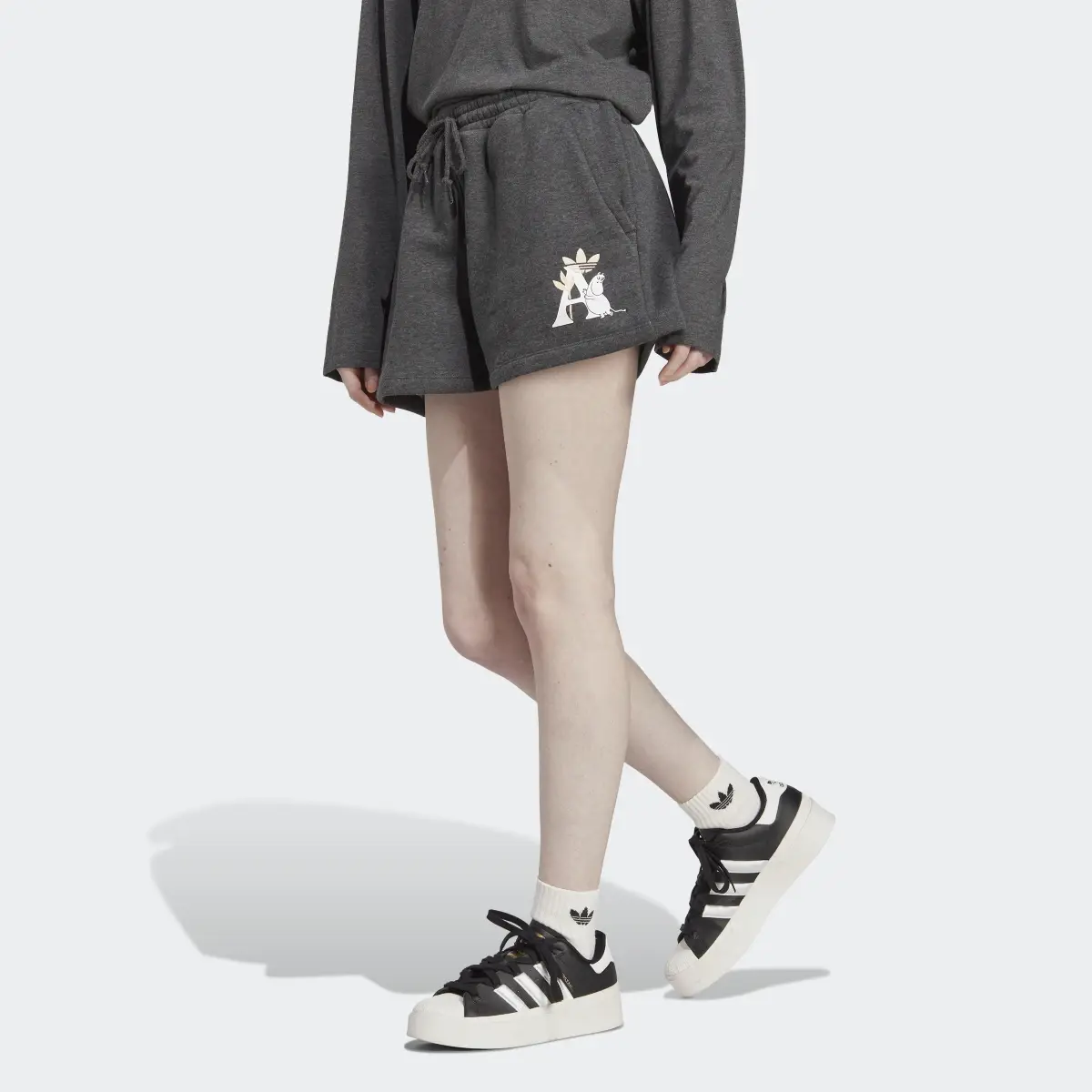 Adidas Originals x Moomin Sweat Shorts. 1