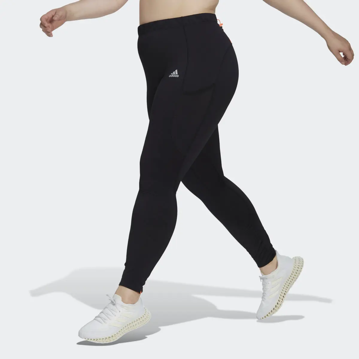 Adidas FastImpact COLD.RDY Winter Running Long Leggings (Plus Size). 1