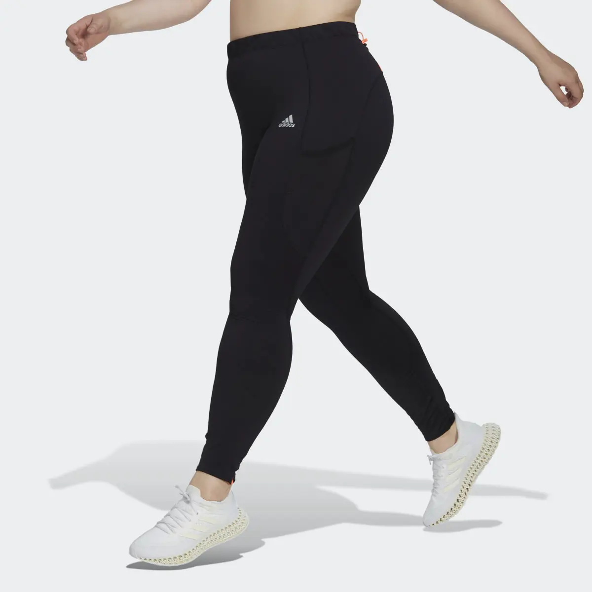 Adidas Leggings lunghi da running FastImpact COLD.RDY Winter (Curvy). 1