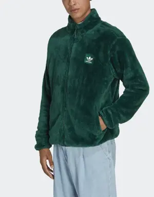 Adidas Essentials+ Fluffy Fleece Track Jacket