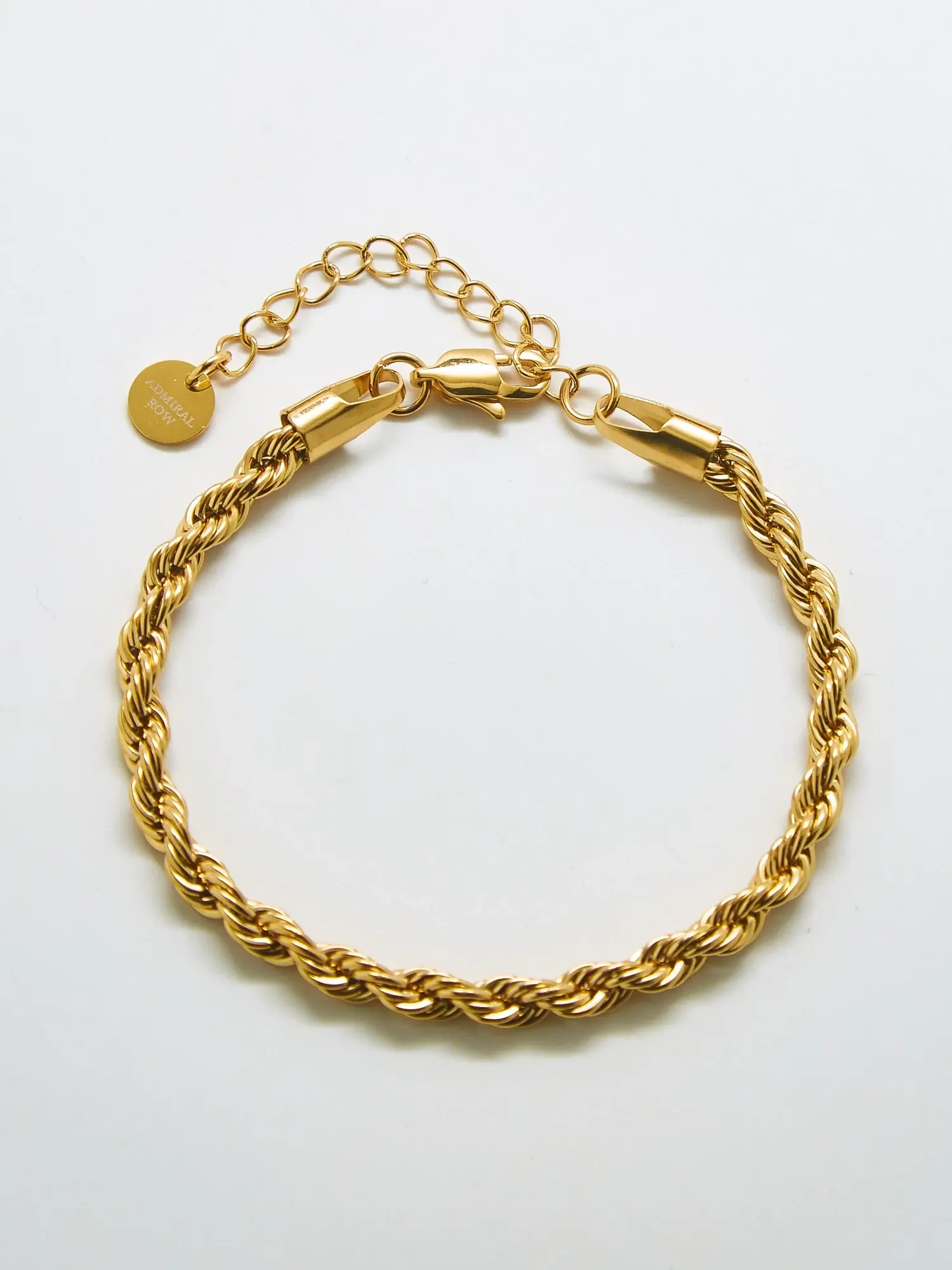 Gap Gold Thick Rope Chain Bracelet gold. 1