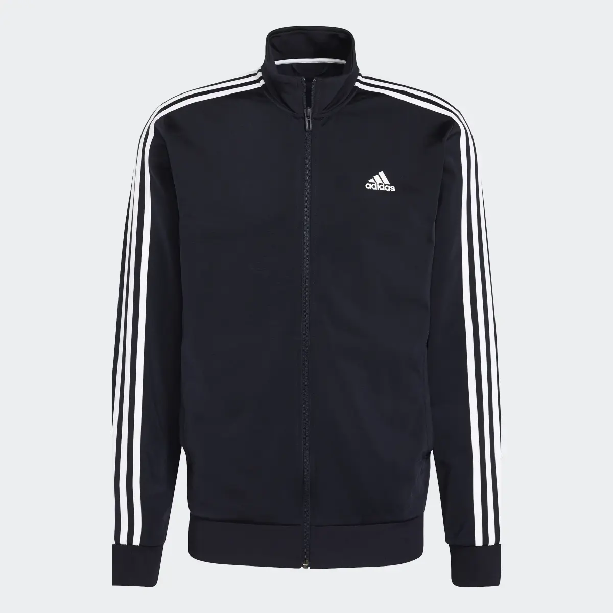 Adidas Essentials Warm-Up 3-Stripes Track Top. 1