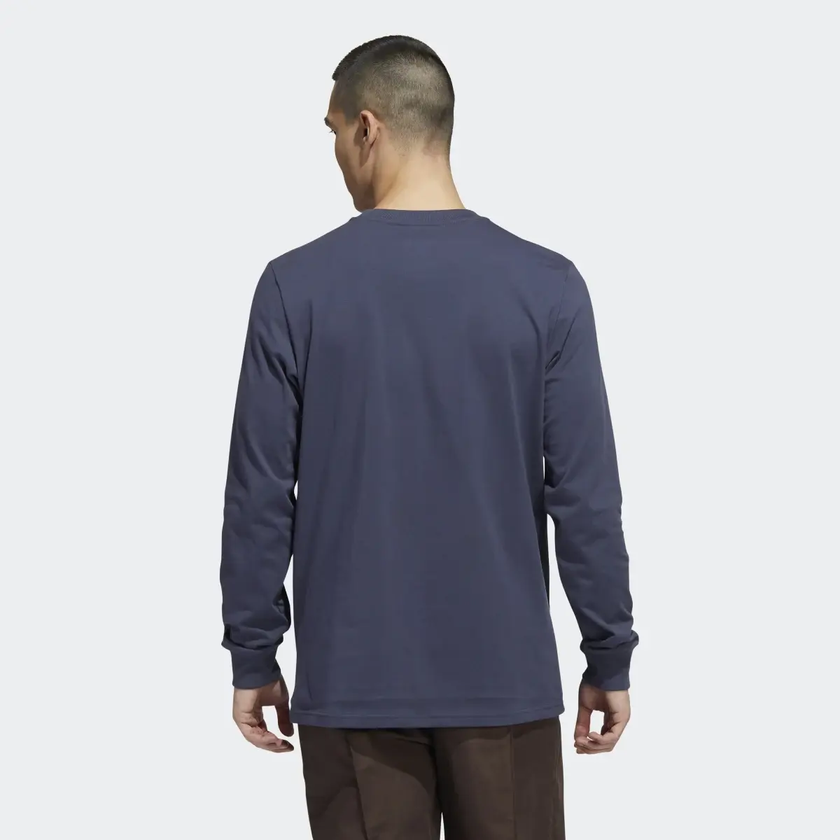 Adidas Maglia Skateboarding 4.0 Long Sleeve Logo (Neutral). 3