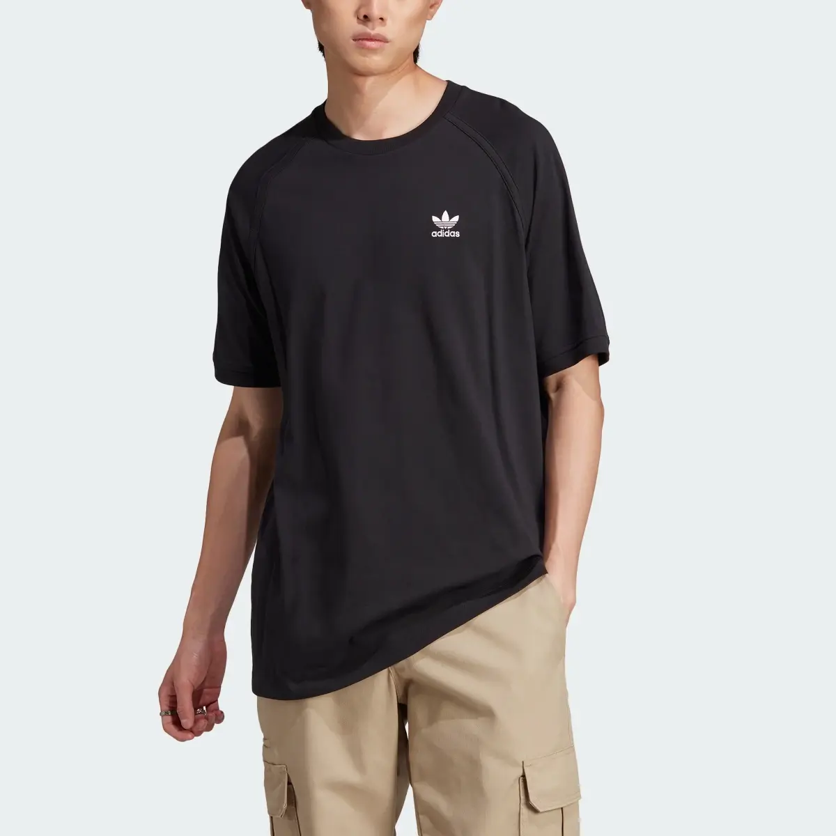 Adidas Essentials+ Trefoil Tee. 1