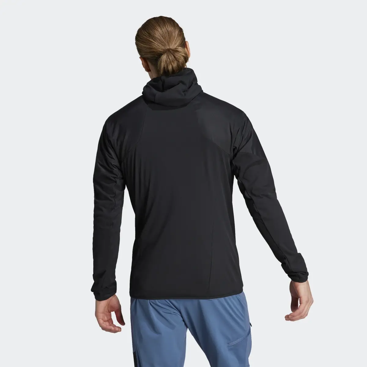 Adidas Techrock Ultralight 1/2-Zip Hooded Fleece Jacket. 3
