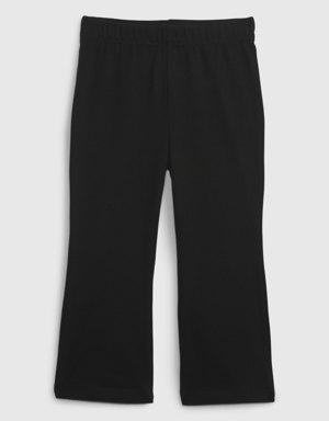 babyGap Cotton Mix and Match Flare Leggings black
