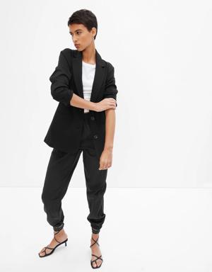 Relaxed Ponte Blazer black